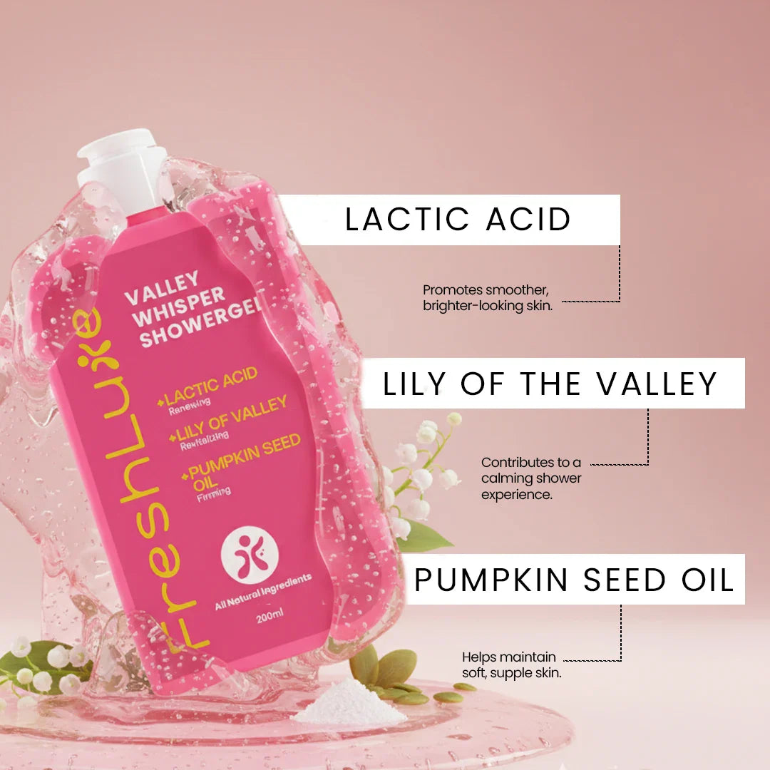 Valley Whisper Body Wash | Reduces Dark Spots | Floral Scent