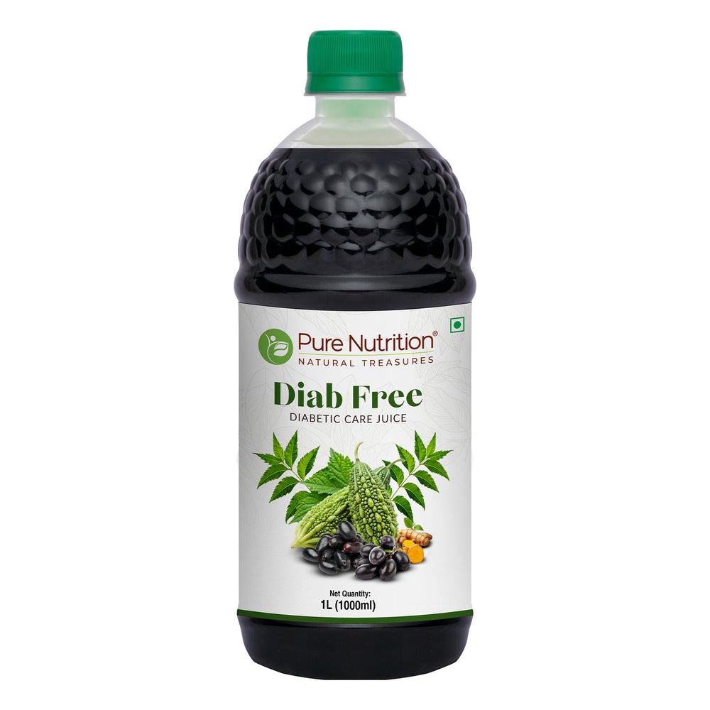 Diab Free Herbal Juice  Karela, Jamun, Neem & Fenugreek Blend