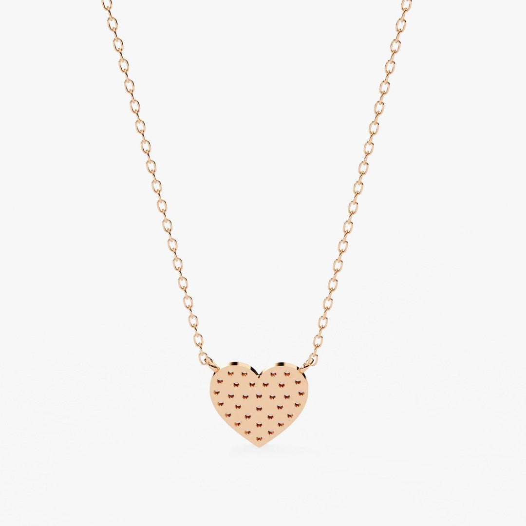 Diamond By Tilesh Amour Pavé Heart Pendant – Sparkle Woven in Love - Suspire