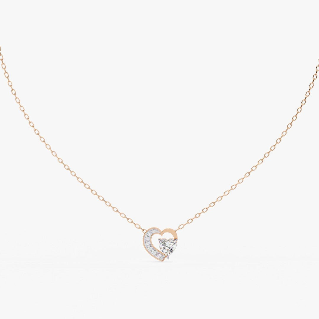 Diamond By Tilesh Amour Spark Pendant – A Heart’s Silent Sparkle - Suspire