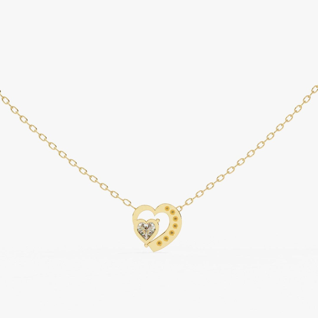 Diamond By Tilesh Amour Spark Pendant – A Heart’s Silent Sparkle - Suspire
