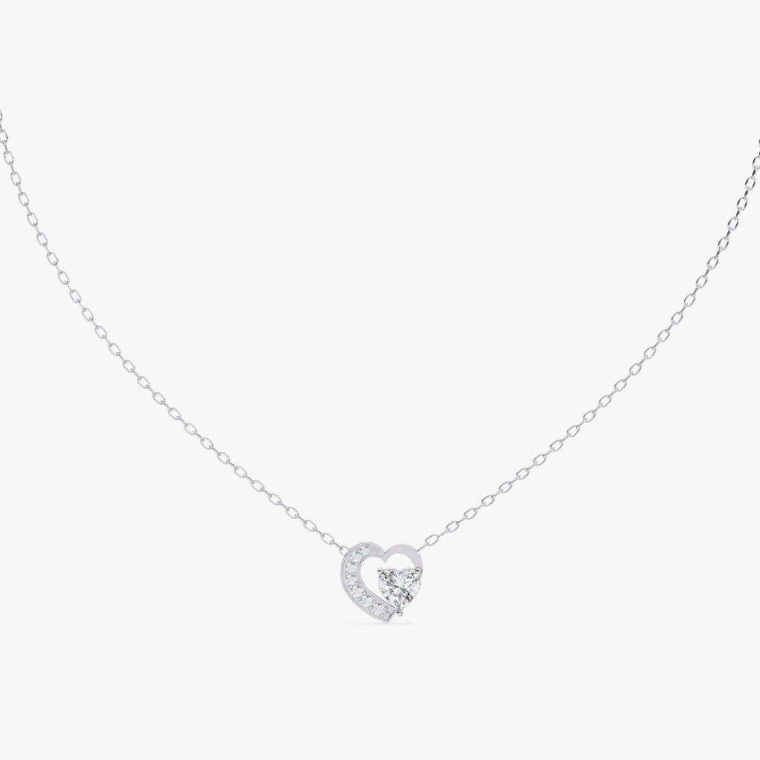 Diamond By Tilesh Amour Spark Pendant – A Heart’s Silent Sparkle - Suspire