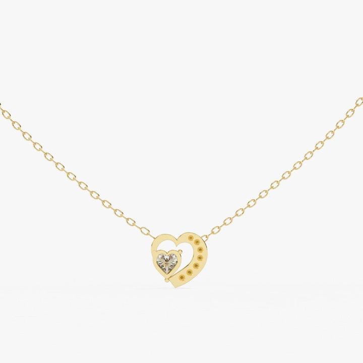 Diamond By Tilesh Amour Spark Pendant – A Heart’s Silent Sparkle - Suspire