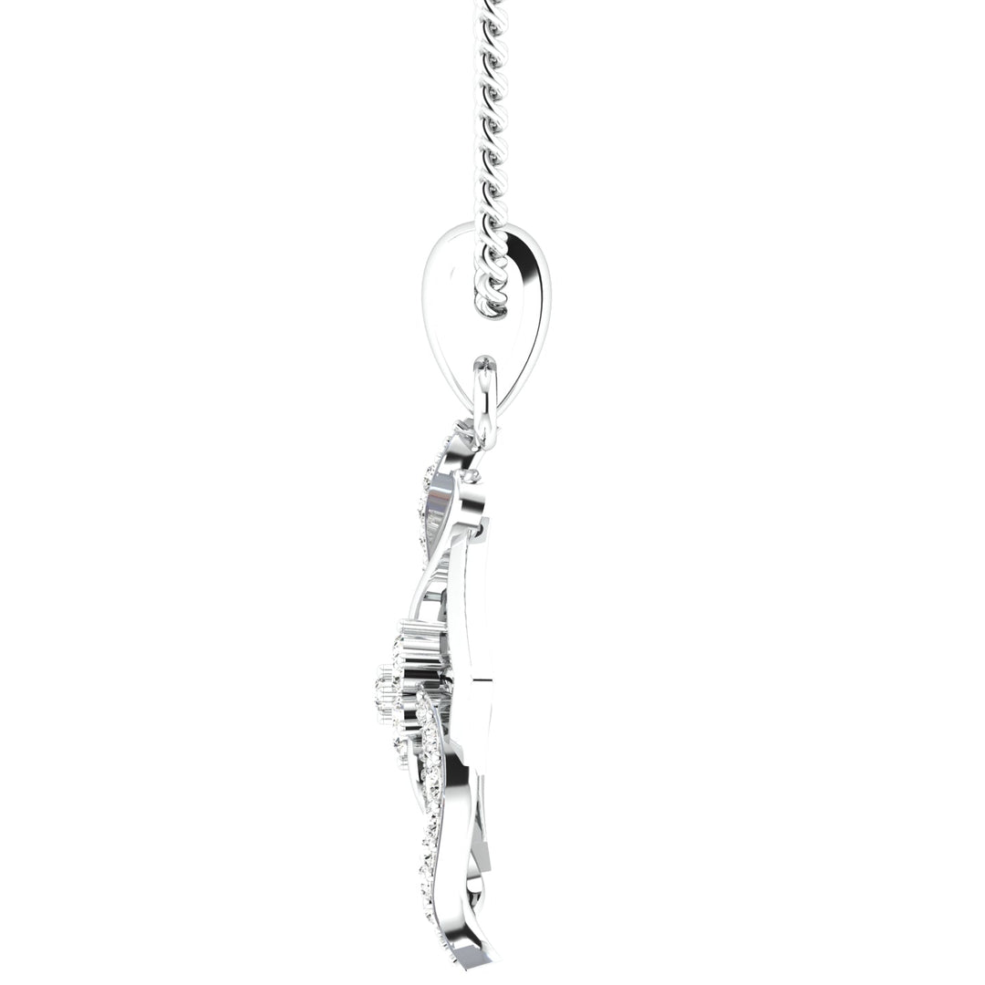 Diamond By Tilesh Celeste Bloom Pendant – Where Geometry Dances with Grace - Suspire