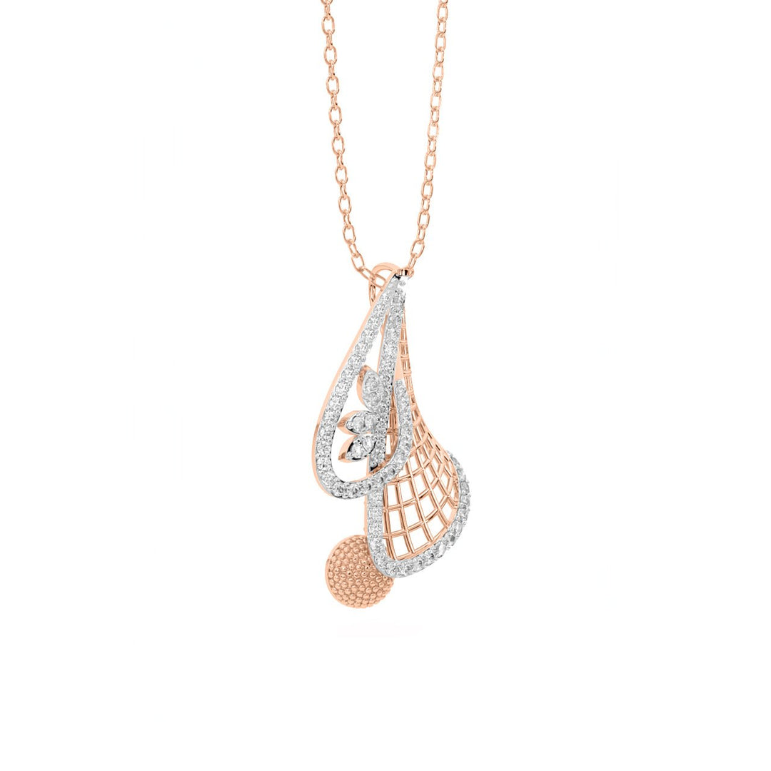 Diamond By Tilesh Celestia Filigree Pendant – Where Artistry Meets Brilliance - Suspire