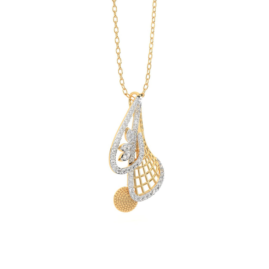 Diamond By Tilesh Celestia Filigree Pendant – Where Artistry Meets Brilliance - Suspire