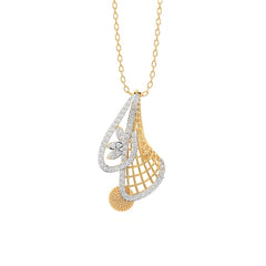 Diamond By Tilesh Celestia Filigree Pendant – Where Artistry Meets Brilliance