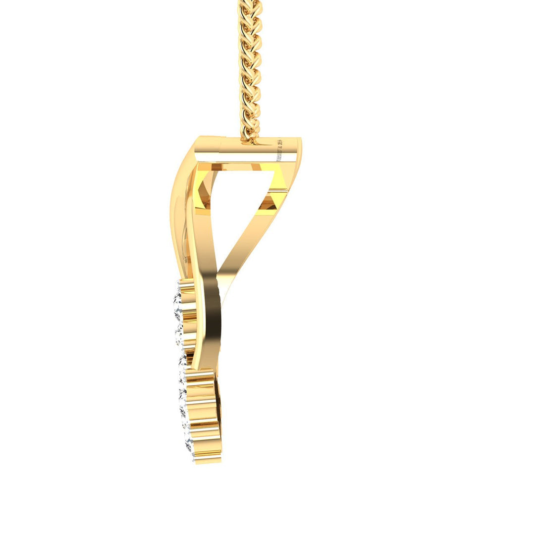 Diamond By Tilesh Celestial Bloom Pendant – Where Light Blossoms - Suspire