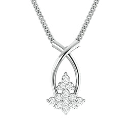 Diamond By Tilesh Celestial Bloom Pendant – Where Light Blossoms