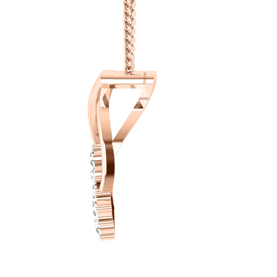 Diamond By Tilesh Celestial Bloom Pendant – Where Light Blossoms - Suspire