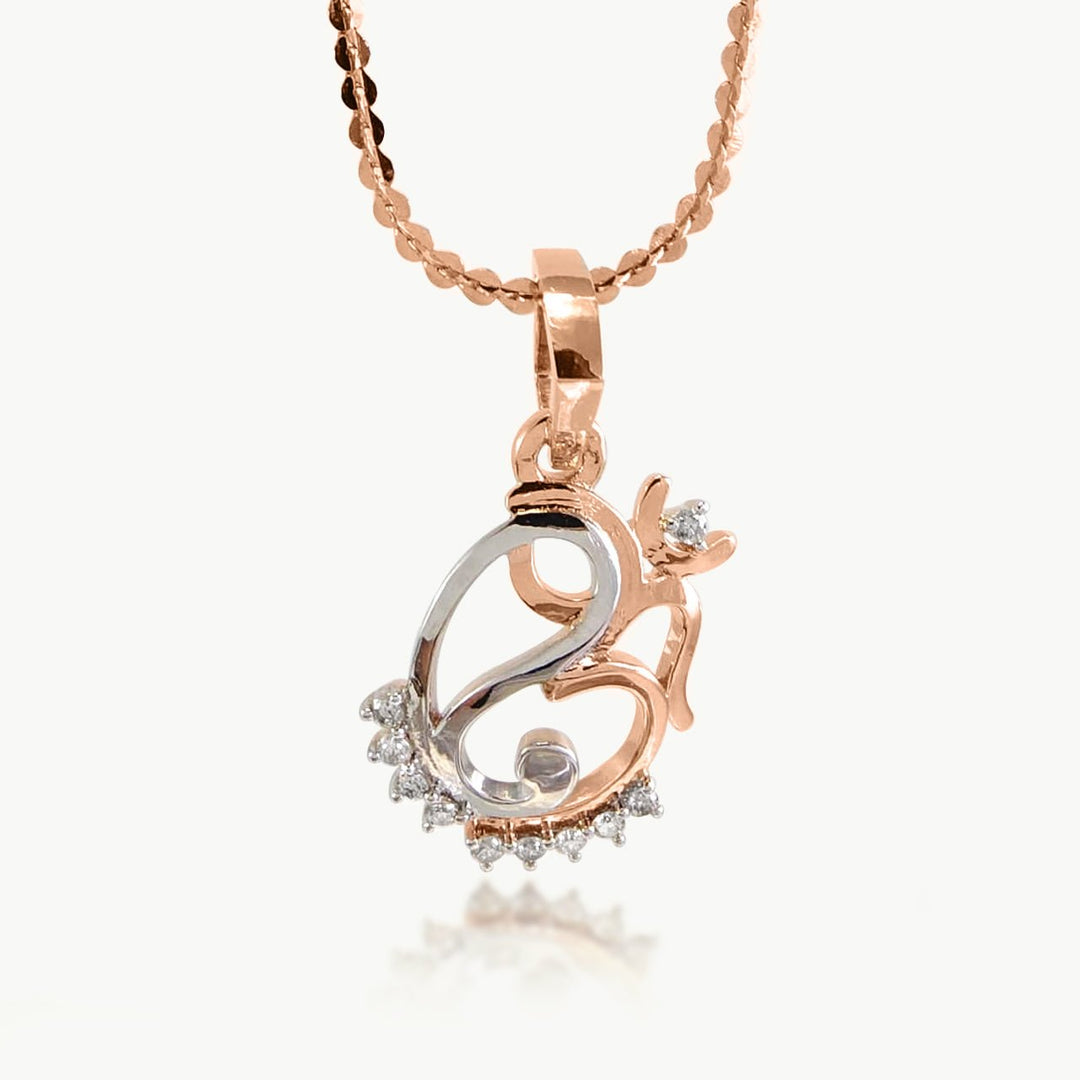 Diamond By Tilesh Divine Reverence Pendant – Where Faith Meets Grace - Suspire
