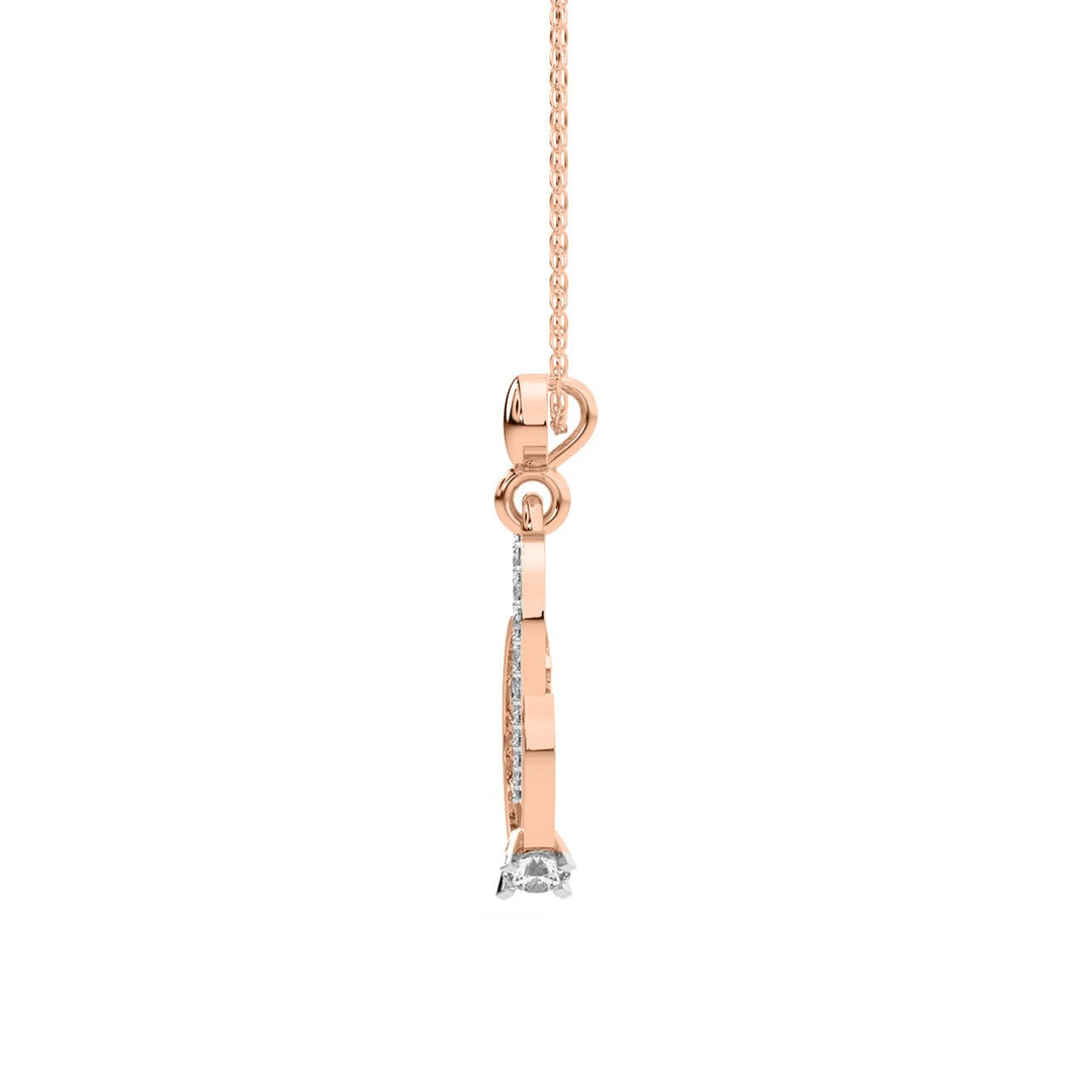 Diamond By Tilesh Infinity Embrace Pendant – Where Love Meets Forever - Suspire