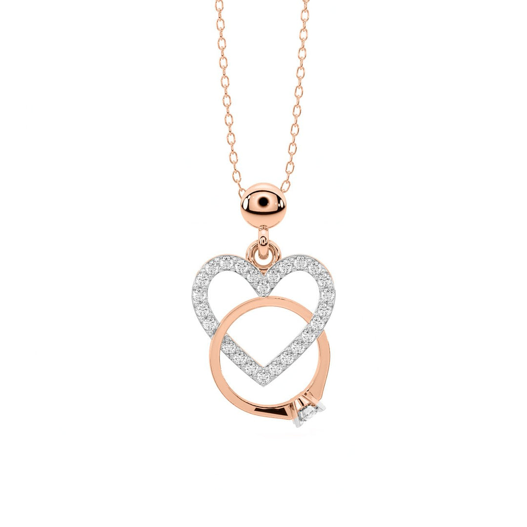 Diamond By Tilesh Infinity Embrace Pendant – Where Love Meets Forever - Suspire