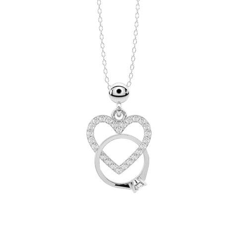 Diamond By Tilesh Infinity Embrace Pendant – Where Love Meets Forever