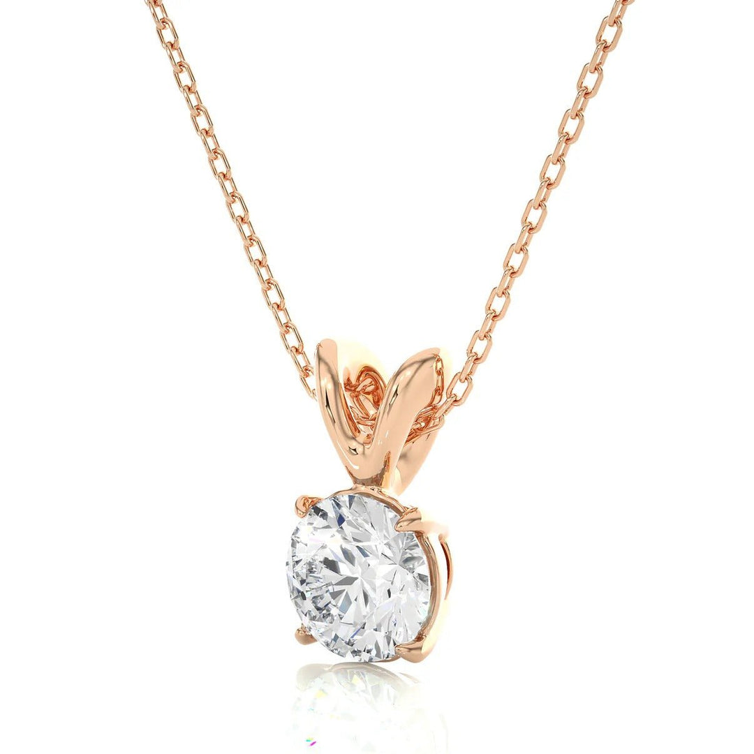 Diamond By Tilesh Solitaire Radiance Pendant – Pure, Classic, Unforgettable - Suspire