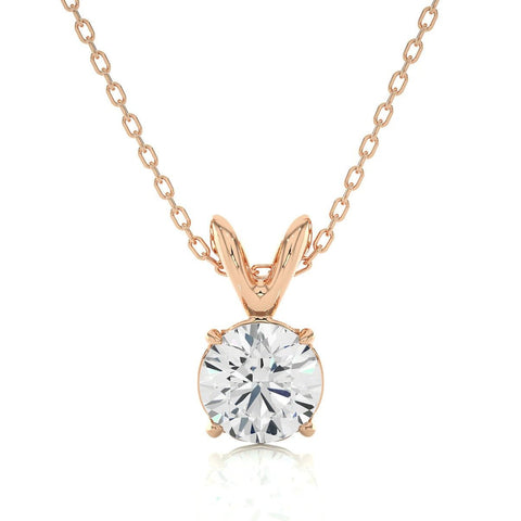 Diamond By Tilesh Solitaire Radiance Pendant – Pure, Classic, Unforgettable