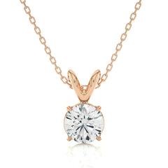 Diamond By Tilesh Solitaire Radiance Pendant – Pure, Classic, Unforgettable