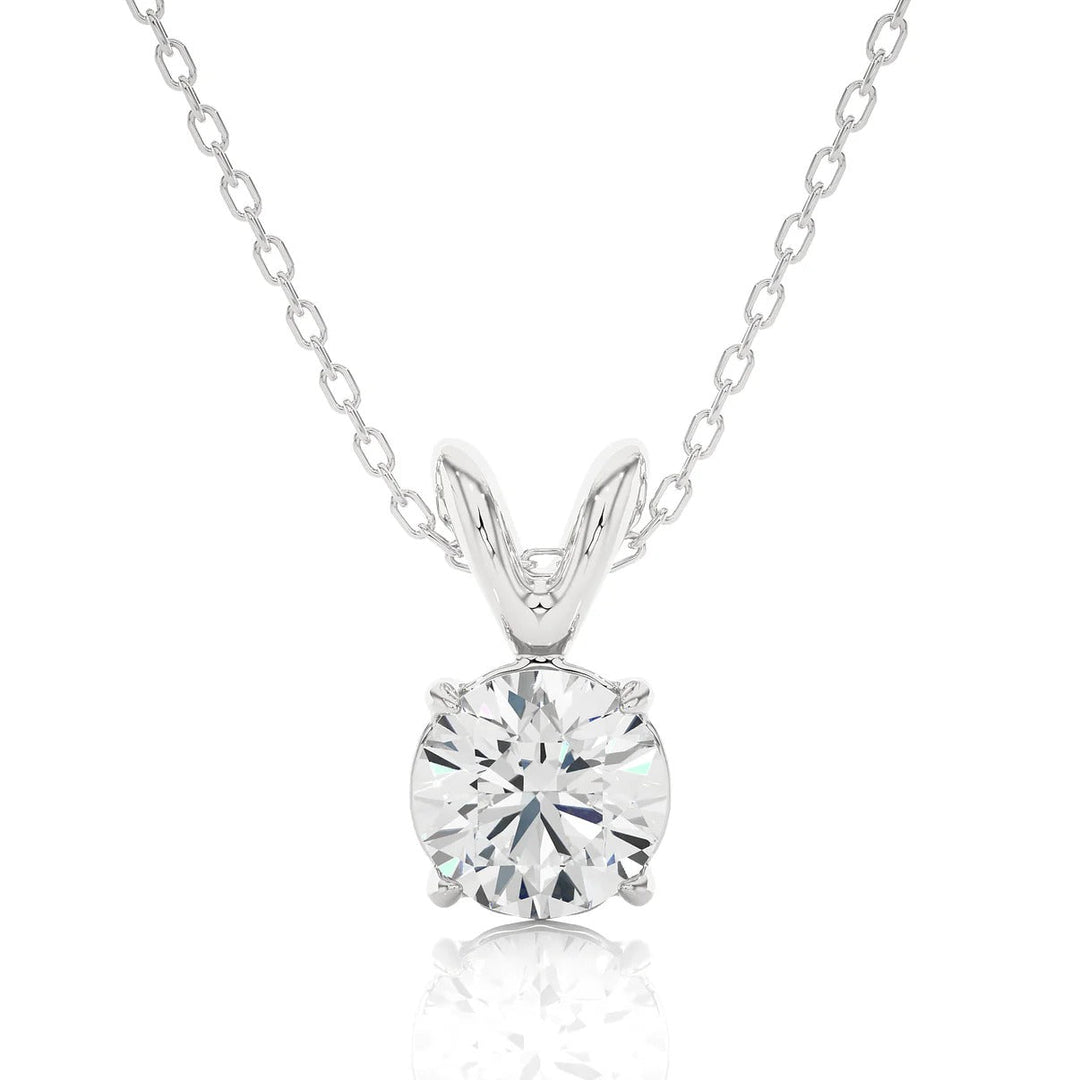 Diamond By Tilesh Solitaire Radiance Pendant – Pure, Classic, Unforgettable - Suspire