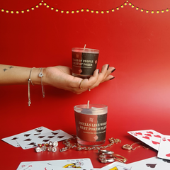 Rasa Home Poker Candle Set of 2