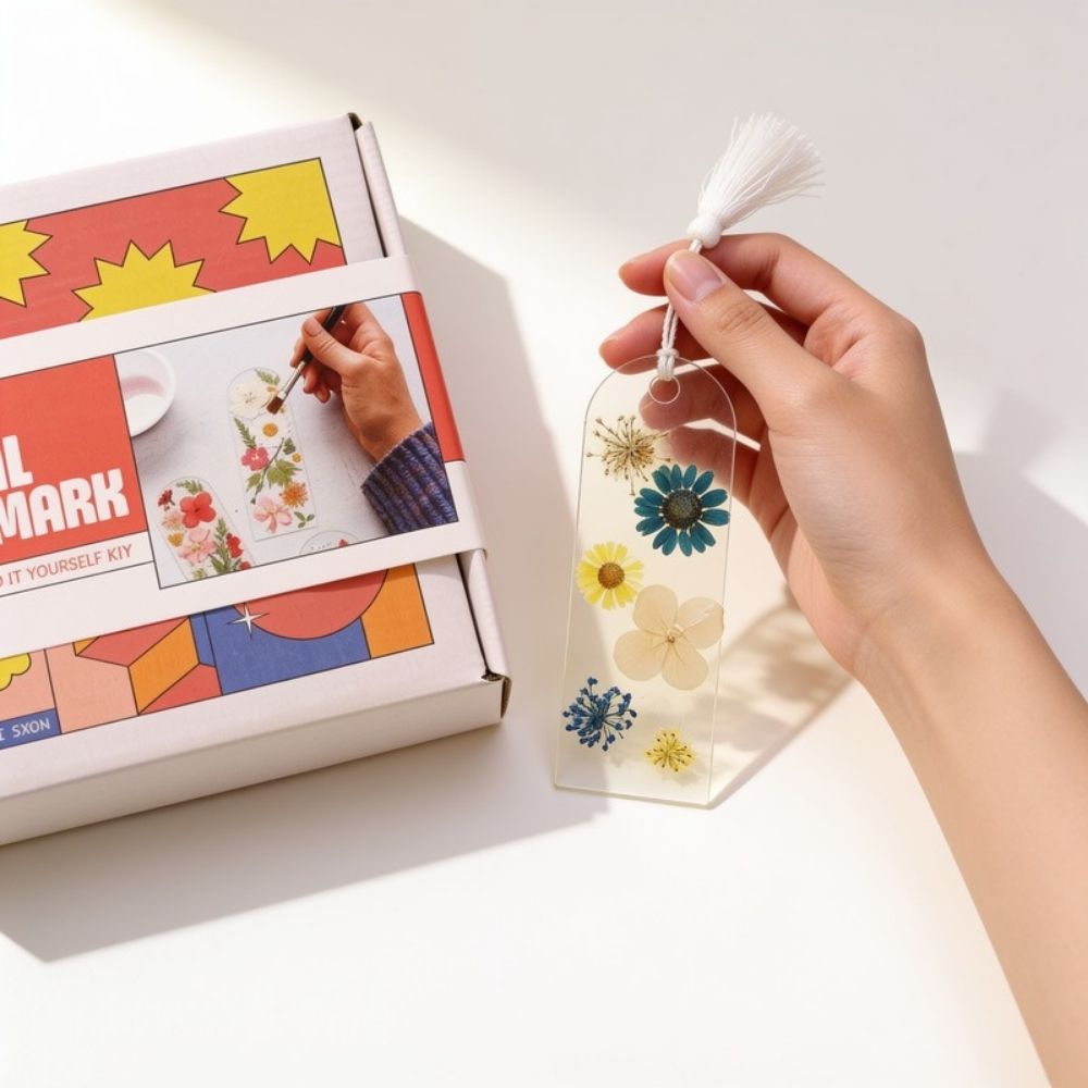 DIY Floral Bookmark Kit