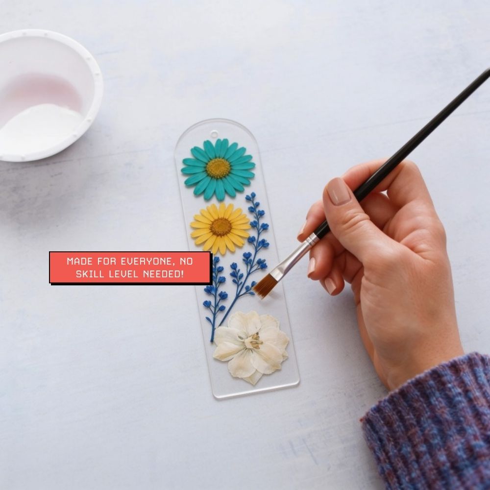 DIY Floral Bookmark Kit
