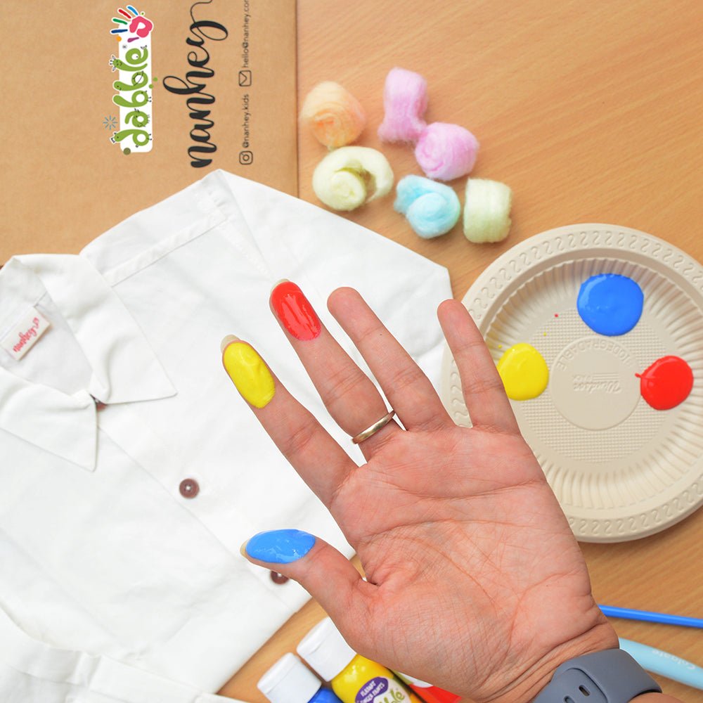 DIY Holi Shirt Kit for Toddlers - Light Pink - Suspire