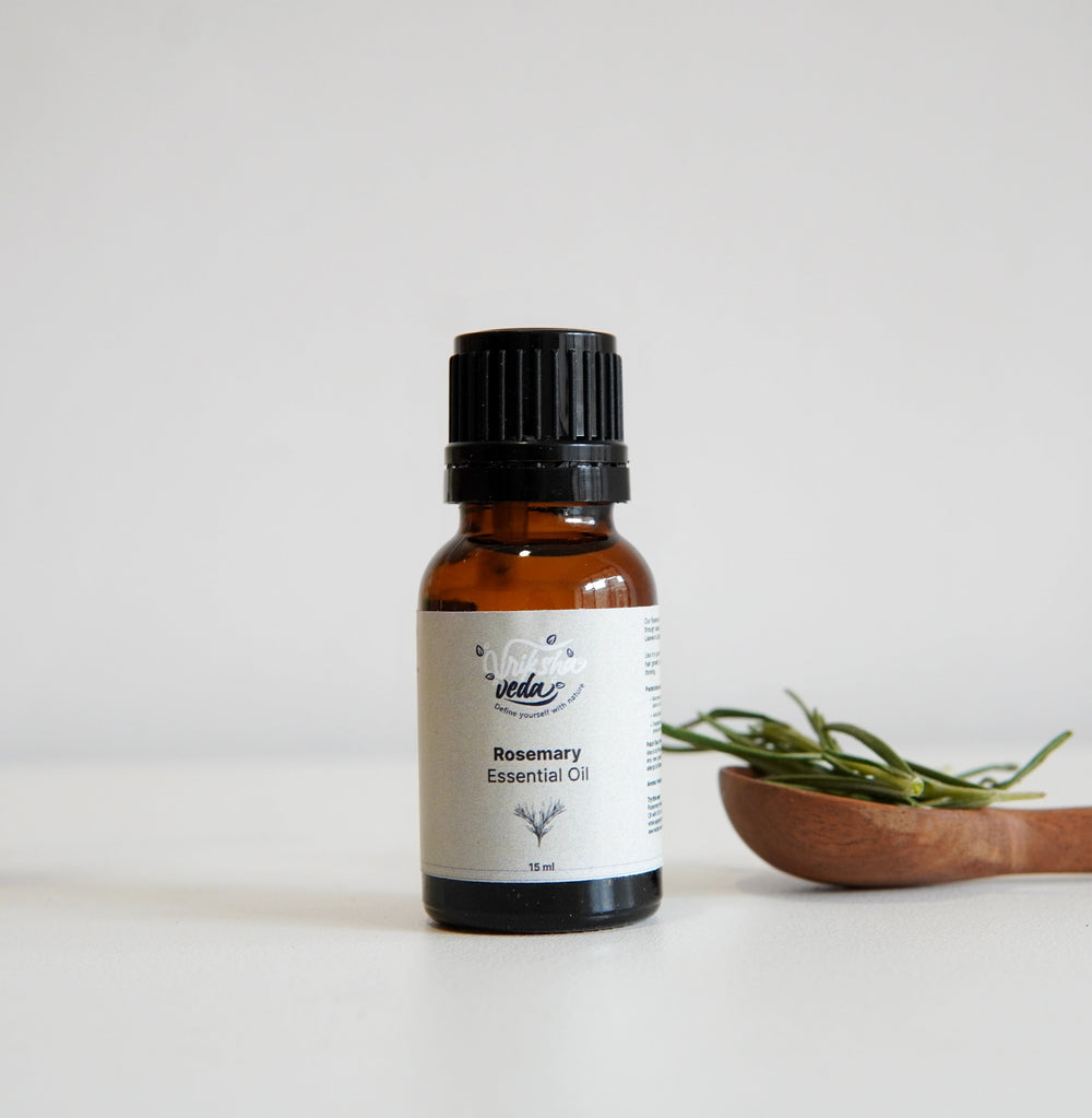 Pure Rosemary Essential Oil for Hair Growth I 15 ml