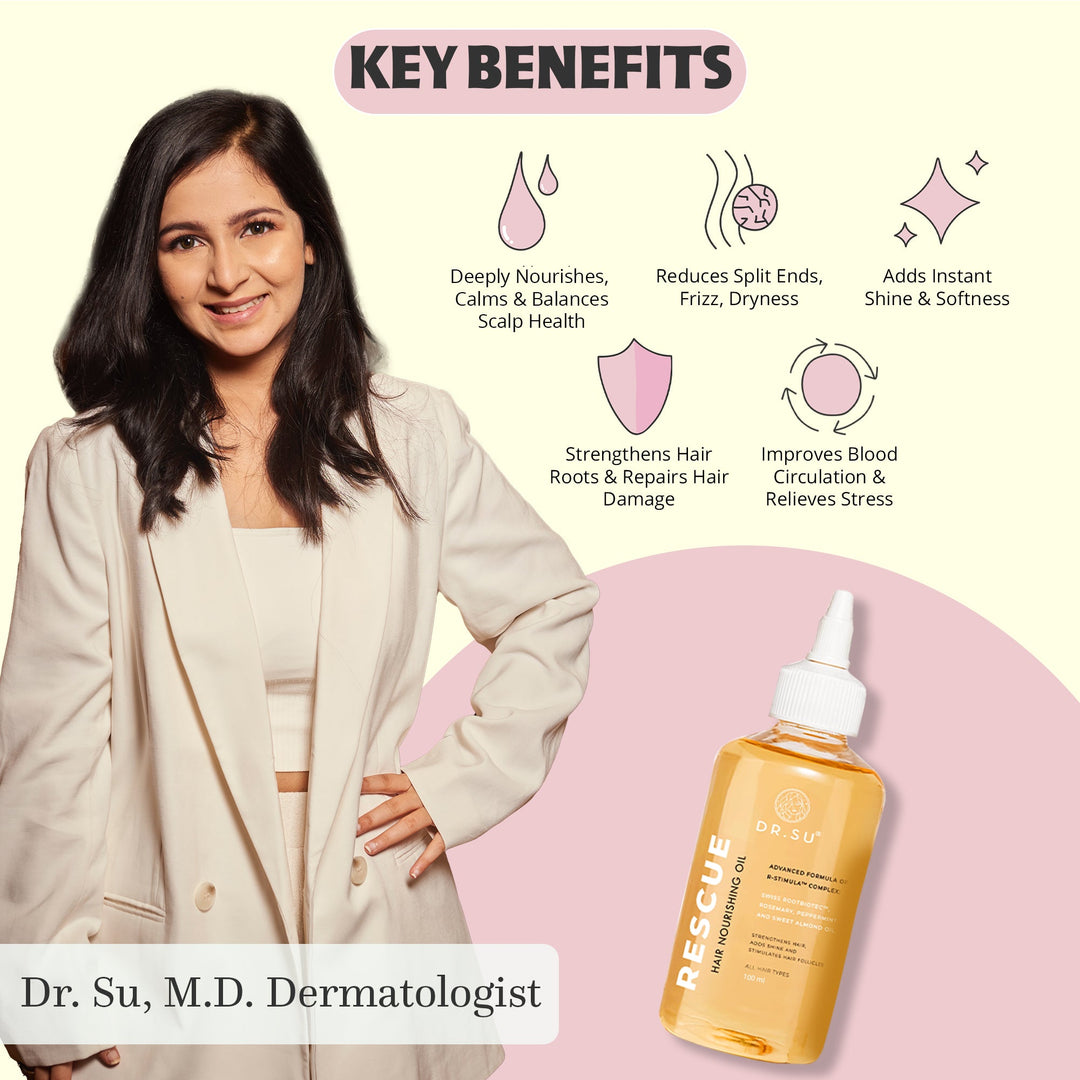 Dr. Su Rescue Hair Nourishing oil - Suspire
