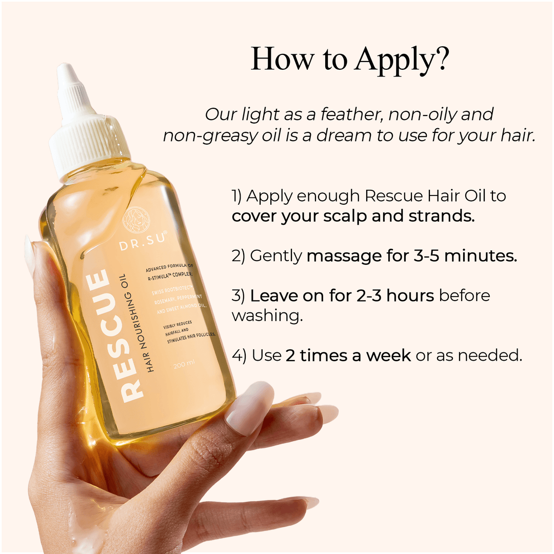 Dr. Su Rescue Hair Nourishing oil - Suspire