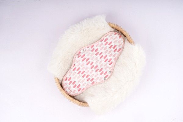 VIVANION Herbal Organic Cotton Re-Usable Sanitary Pads |Anti-Bacterial Coated | Bio Degradable | Pack of 2 | Combo Colors - 1 DAY PAD + 1 NIGHT PAD