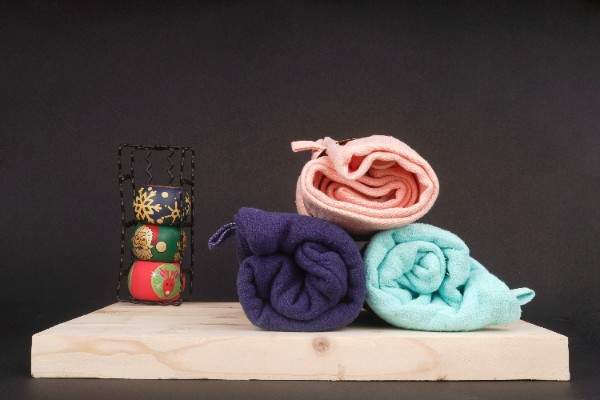 Country Village- Lovely Towel | Bath Warp & Hair Wrap Towel | Organic Cotton Towel