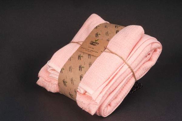 Country Village- Lovely Towel | Bath Warp & Hair Wrap Towel | Organic Cotton Towel