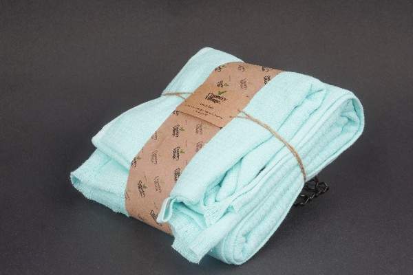 Country Village- Lovely Towel | Bath Warp & Hair Wrap Towel | Organic Cotton Towel