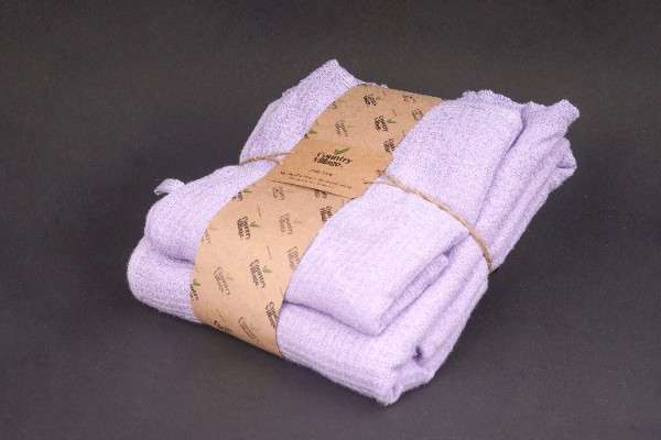 Country Village- Lovely Towel | Bath Warp & Hair Wrap Towel - Bamboo & Organic Cotton Towel
