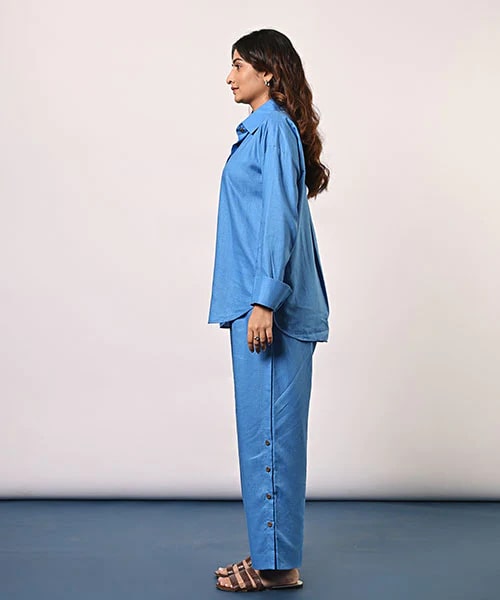 HempZero Dream Co-ord Set - Blue