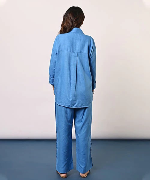 HempZero Dream Co-ord Set - Blue