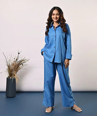 HempZero Dream Co-ord Set - Blue