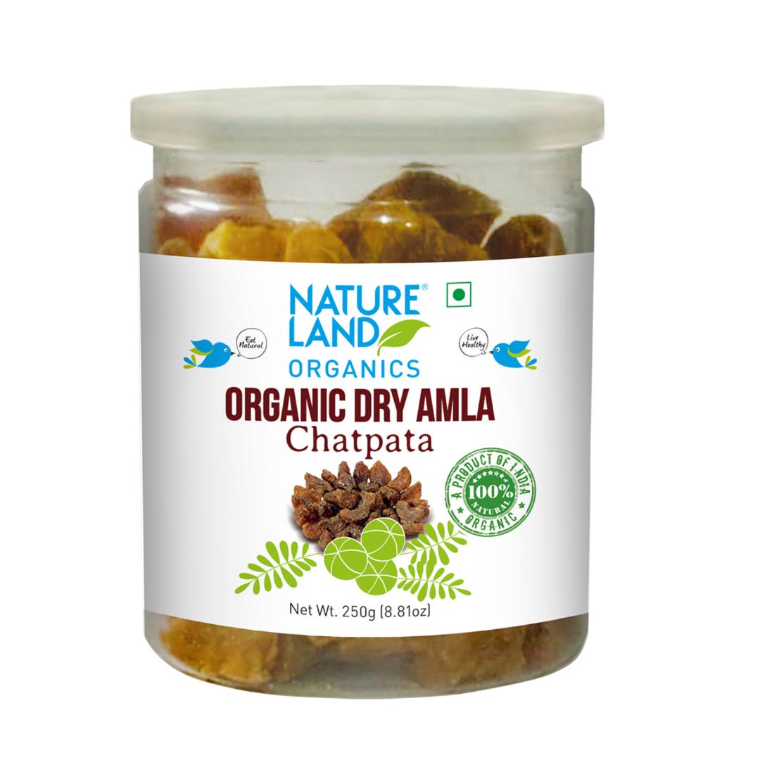Natureland Organics Organic Amla Chatpata Candy