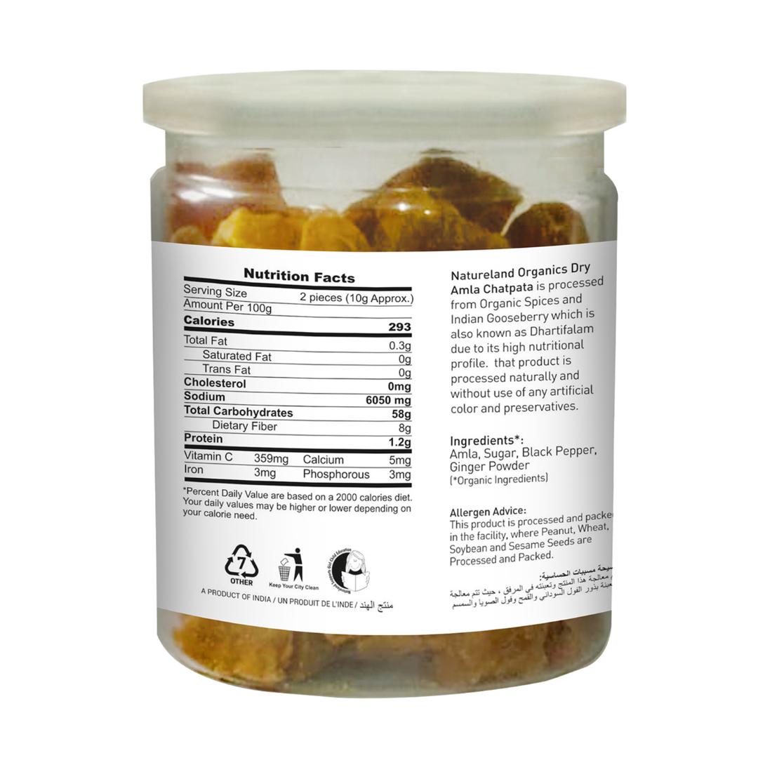 Natureland Organics Organic Amla Chatpata Candy