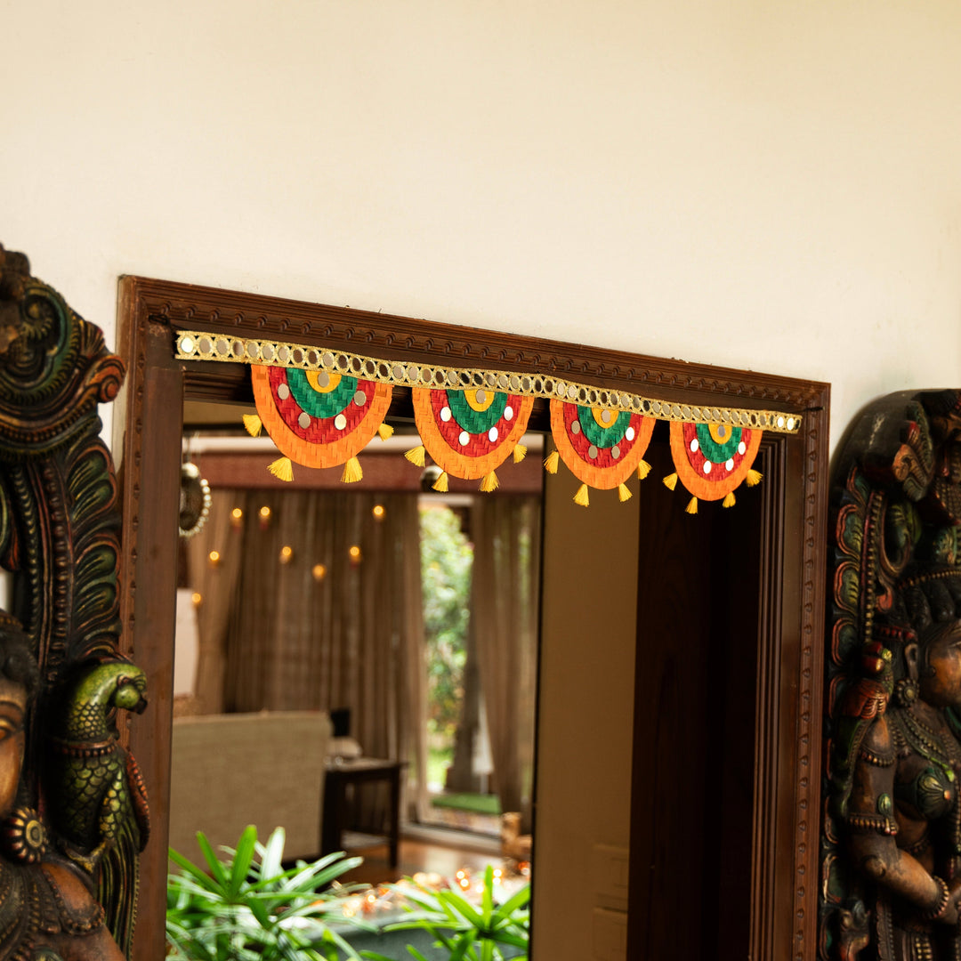Satrangi Handcrafted Bamboo Toran