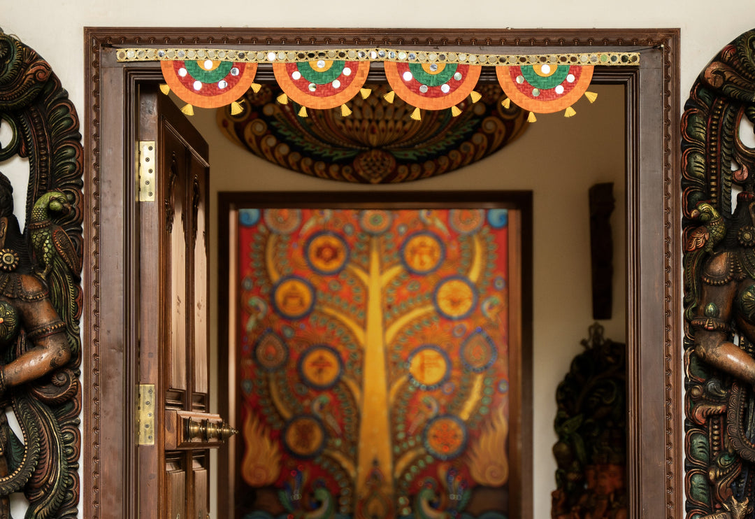 Satrangi Handcrafted Bamboo Toran