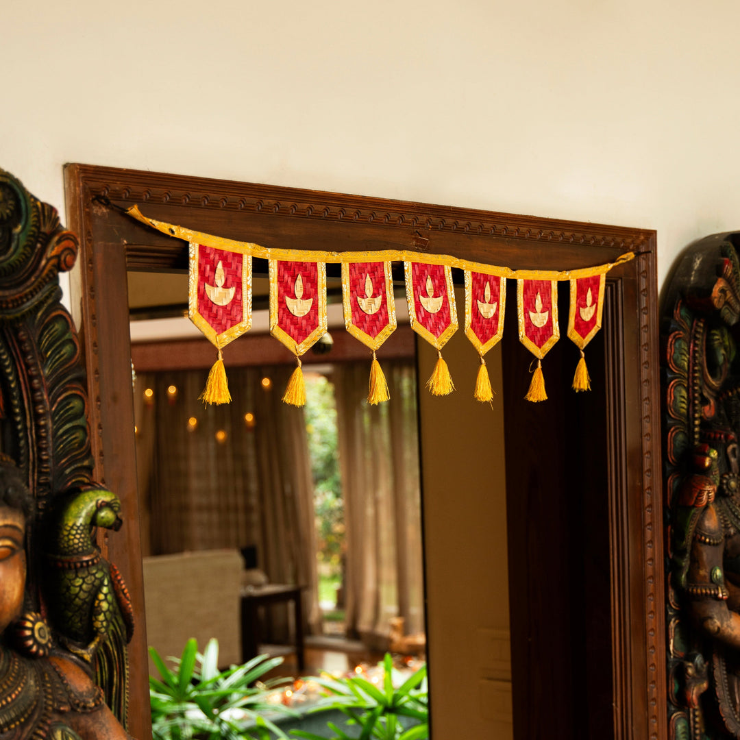 Diya Handcrafted Bamboo Toran