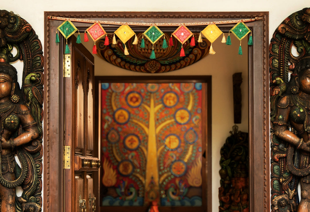 Patang Handcrafted Bamboo Toran