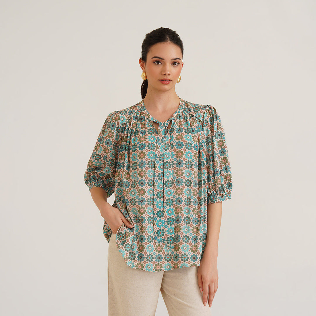 B77 Organic Bamboo Printed Women&
