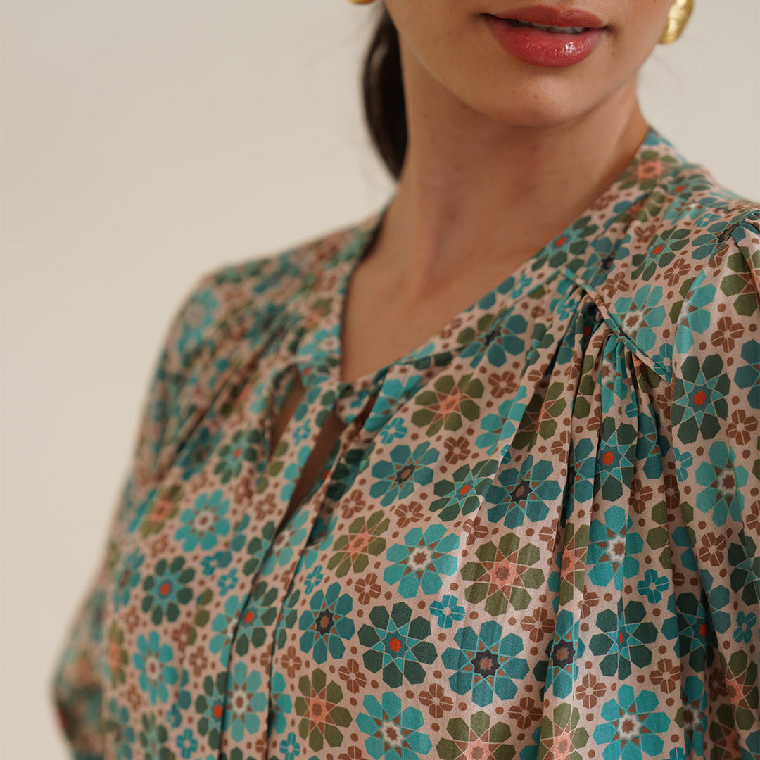 B77 Organic Bamboo Printed Women&