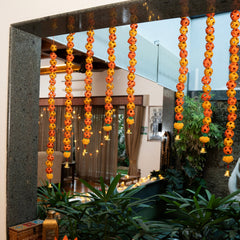 Bagh Handcrafted Bamboo Door Hanging for Decor - set of 2