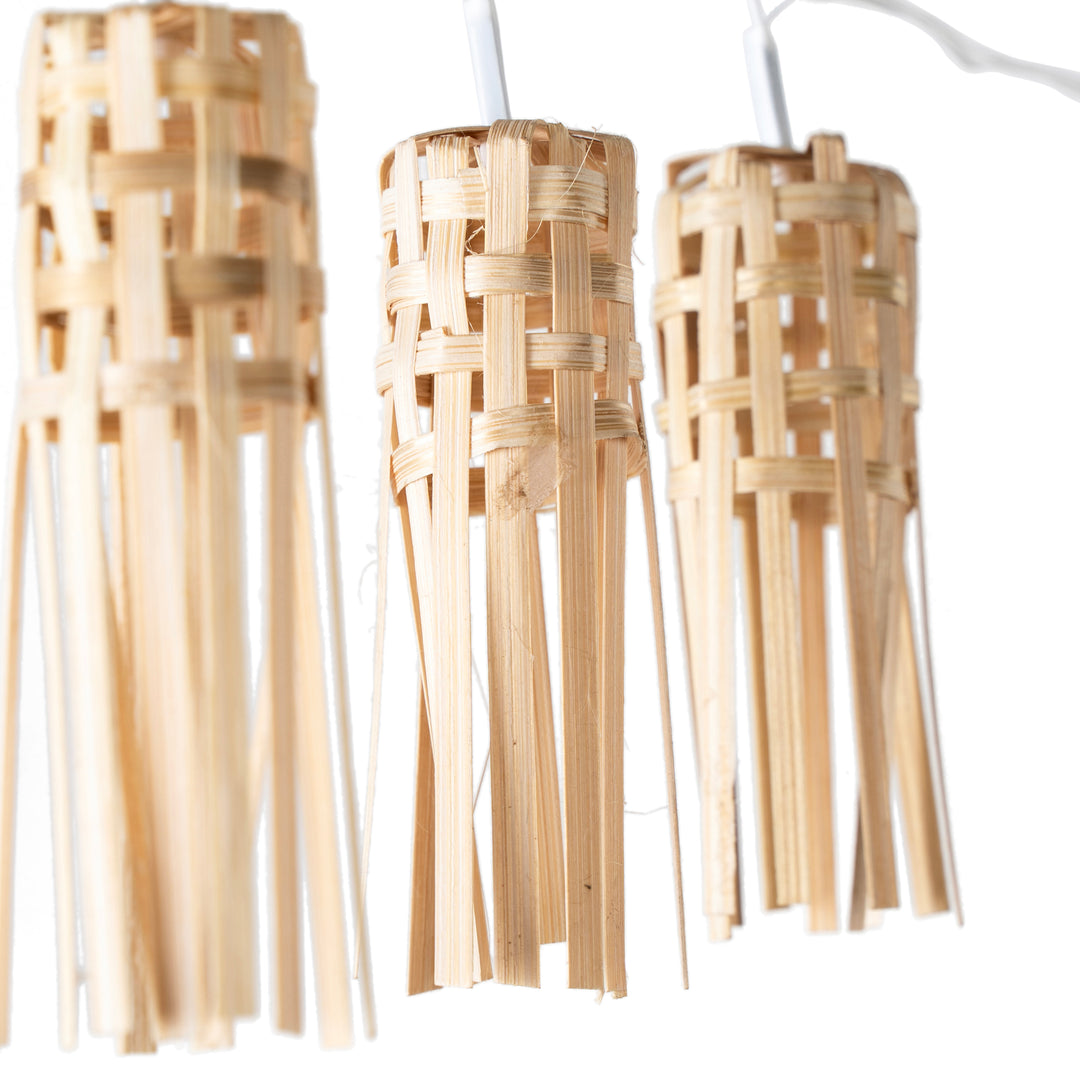 Frill Handcrafted Bamboo String Light