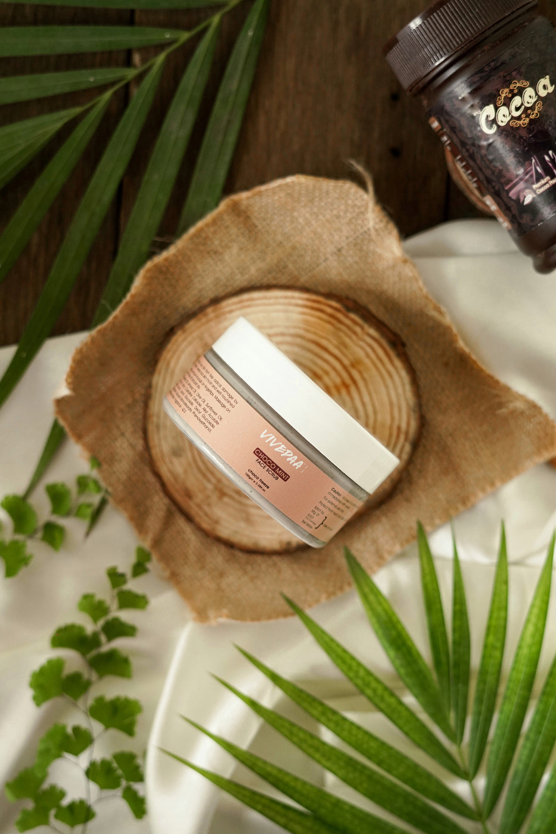 Vivedaa Natural Choco Mint Face Scrub - 100 g