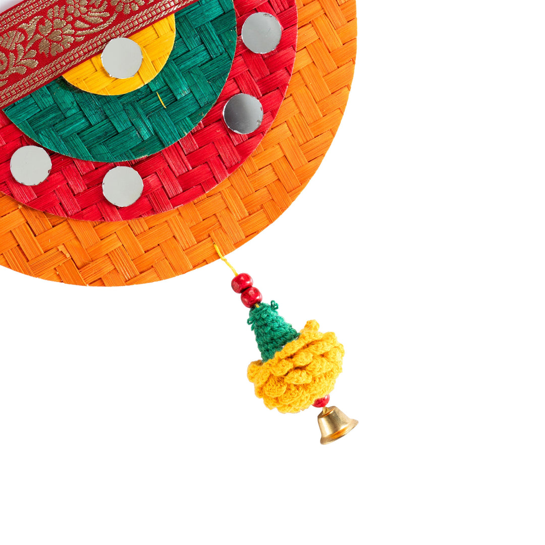 Satrangi Handcrafted Bamboo Marigold Toran