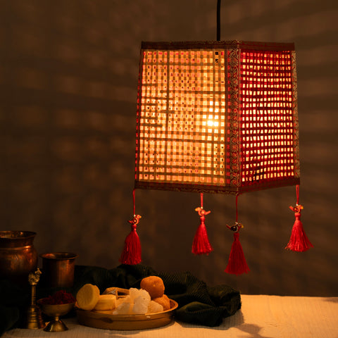 Leela Handcrafted Bamboo Lantern